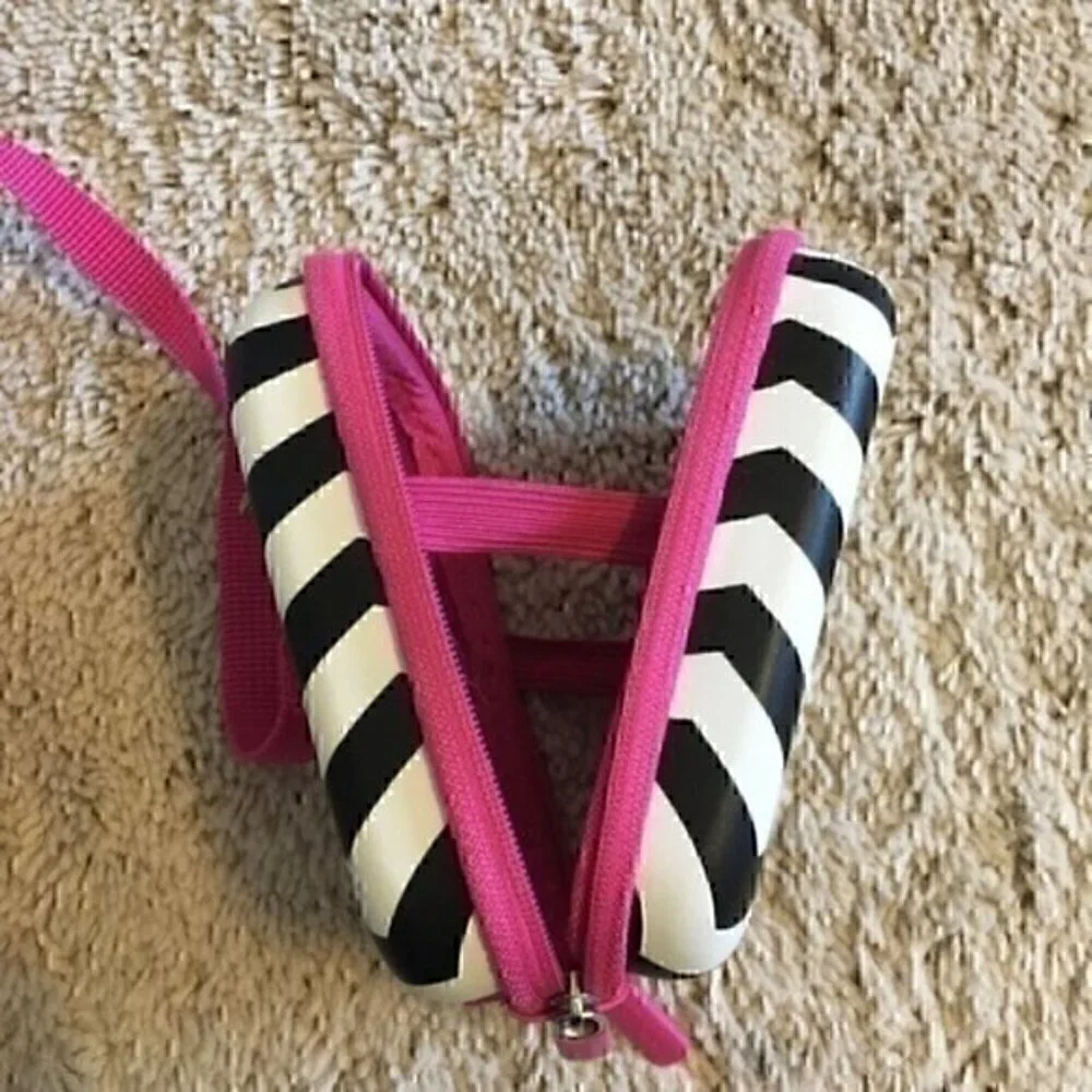 Zebra hardcover Camera case